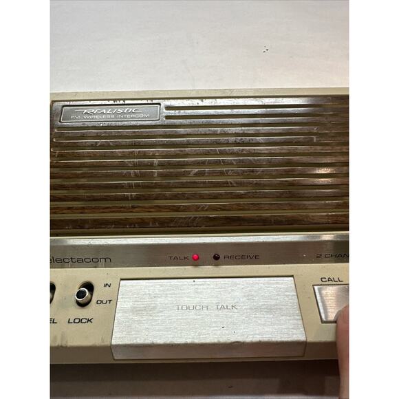Radio Shack 43-214 Realistic 2 Channel FM Wireless Intercoms Selectacom **Tested - Picture 2 of 7